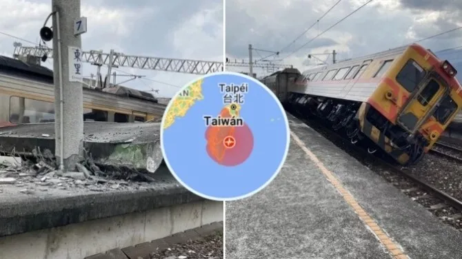 Sismo de magnitud 6,8 sacude el sureste de China-Taiwán