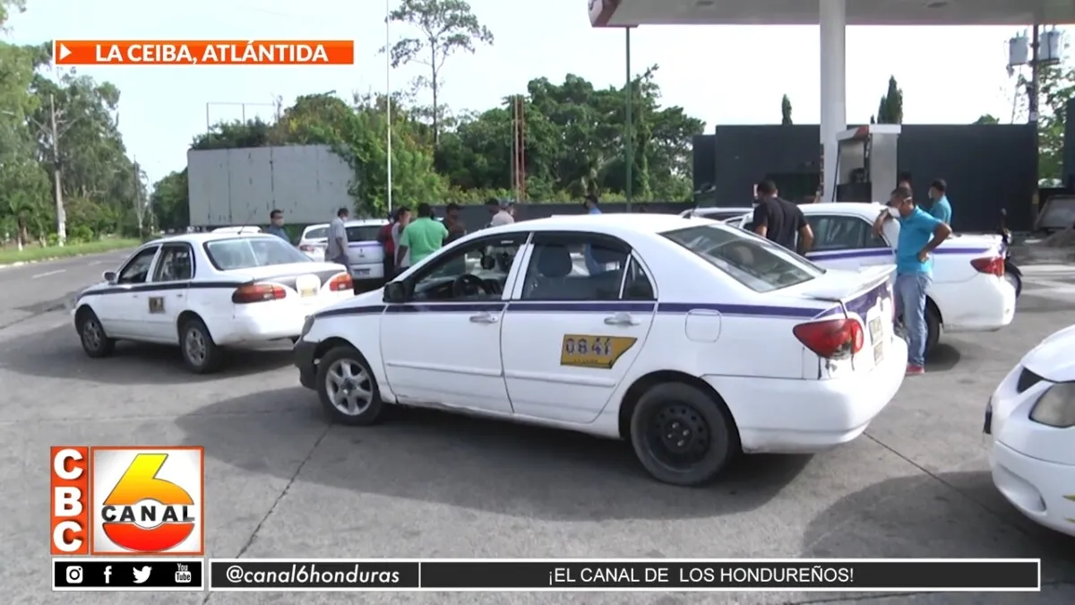 Taxistas de La Ceiba amenazan con protestas
