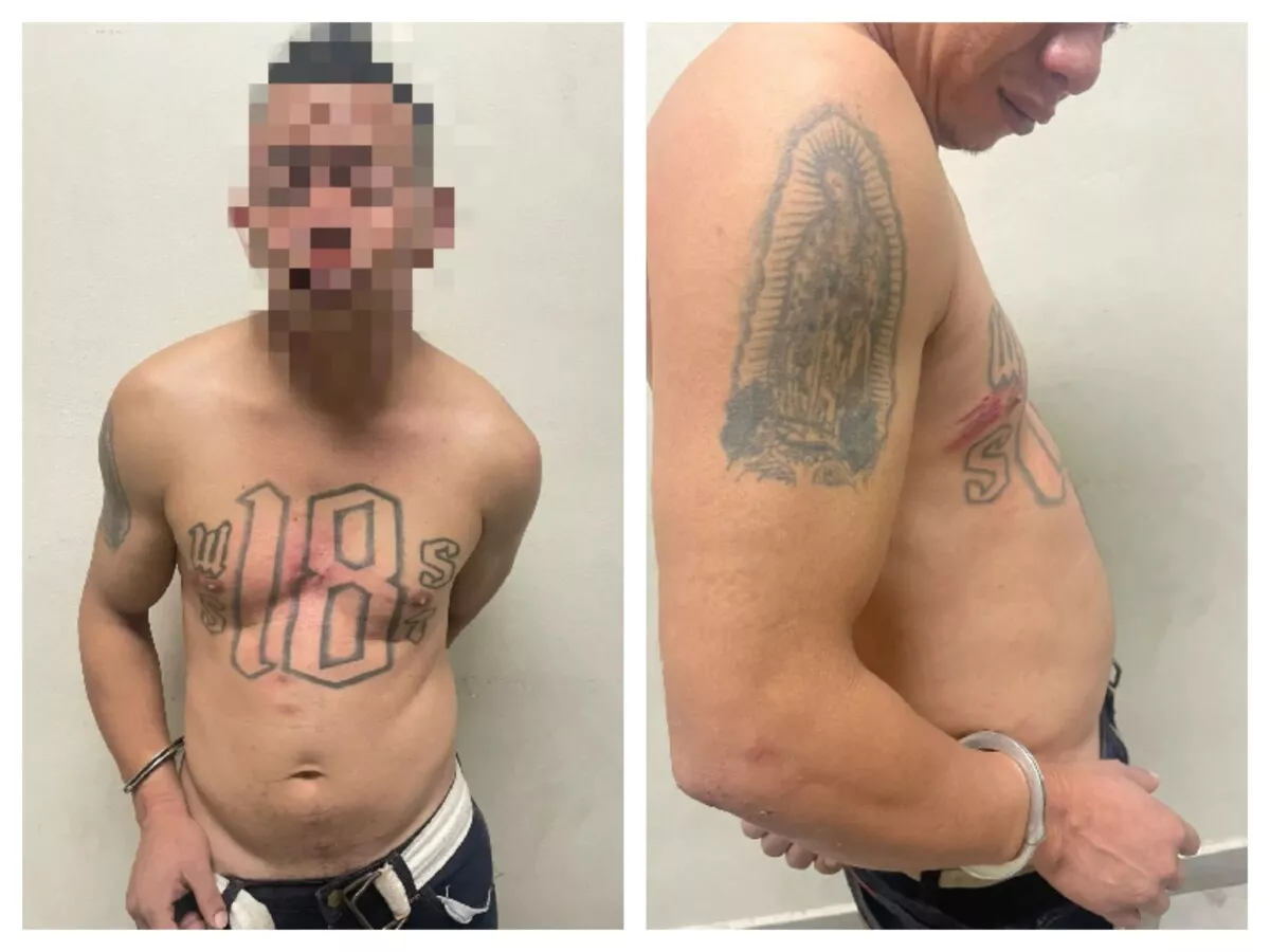 Funcionarios de la UDEP-1 capturan supuesto gatillero y líder de la Pandilla 18 en poder de supuesta droga en Atlántida