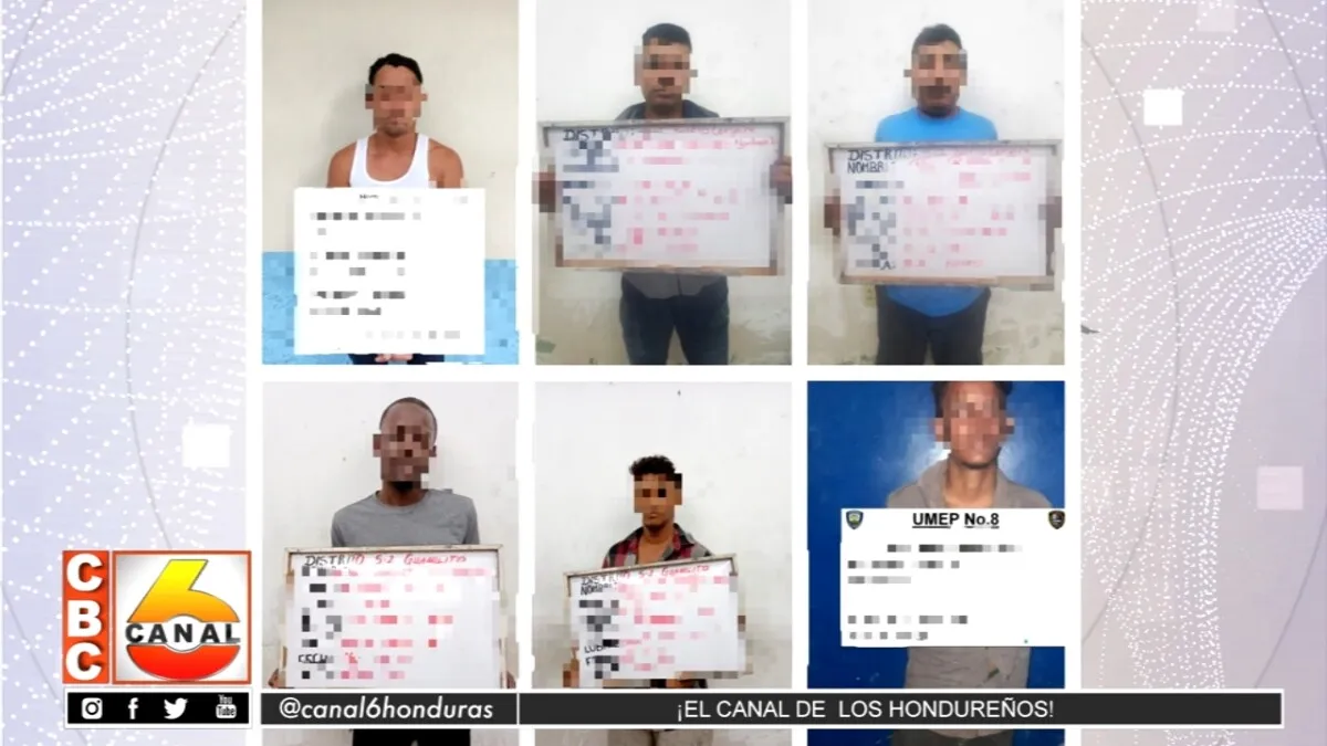 18 personas capturadas en el inicio de estado de excepción en San Pedro Sula