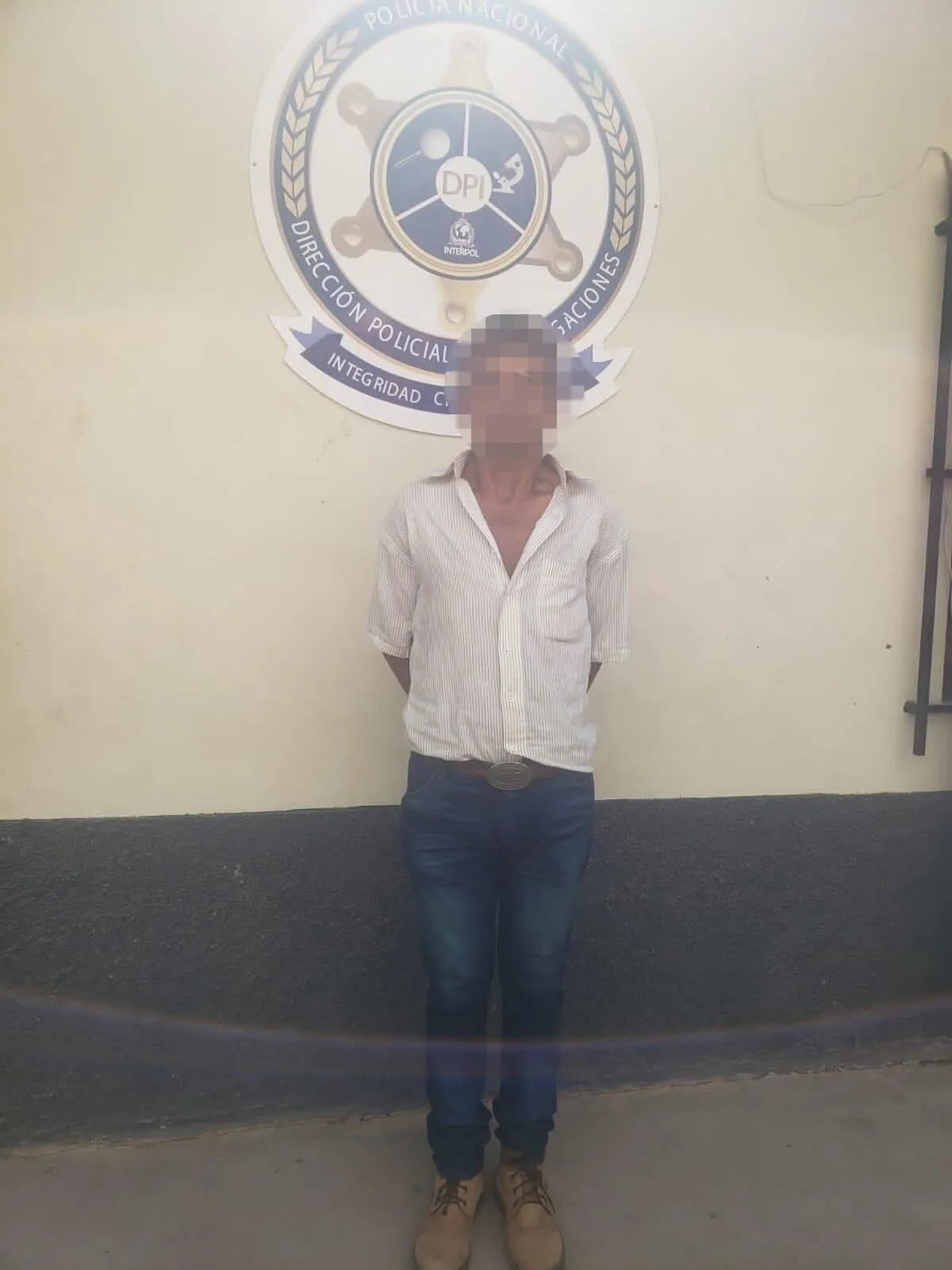 DPI captura a sujeto por el delito de asesinato en Copán