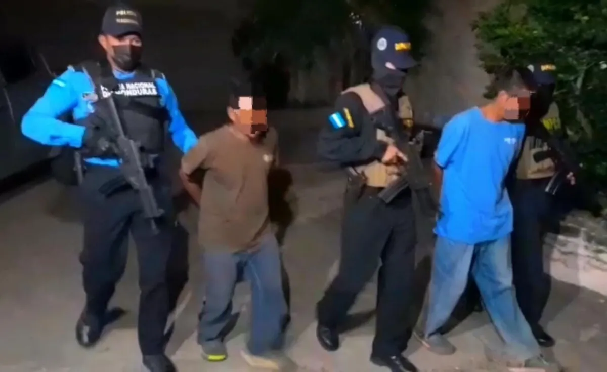 En dos operaciones simultáneas la DIPAMPCO detiene a tres personas en Comayagua