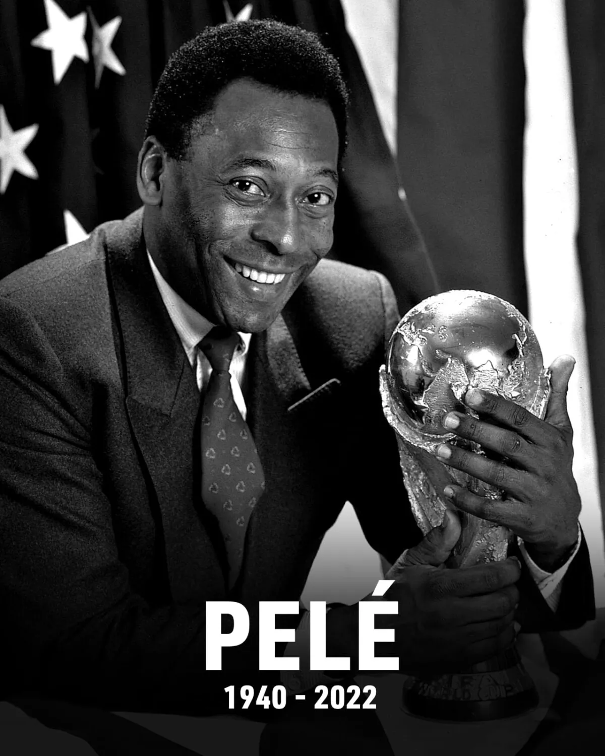 Murió el Rey del fútbol: el mundo llora el fallecimiento de Pelé