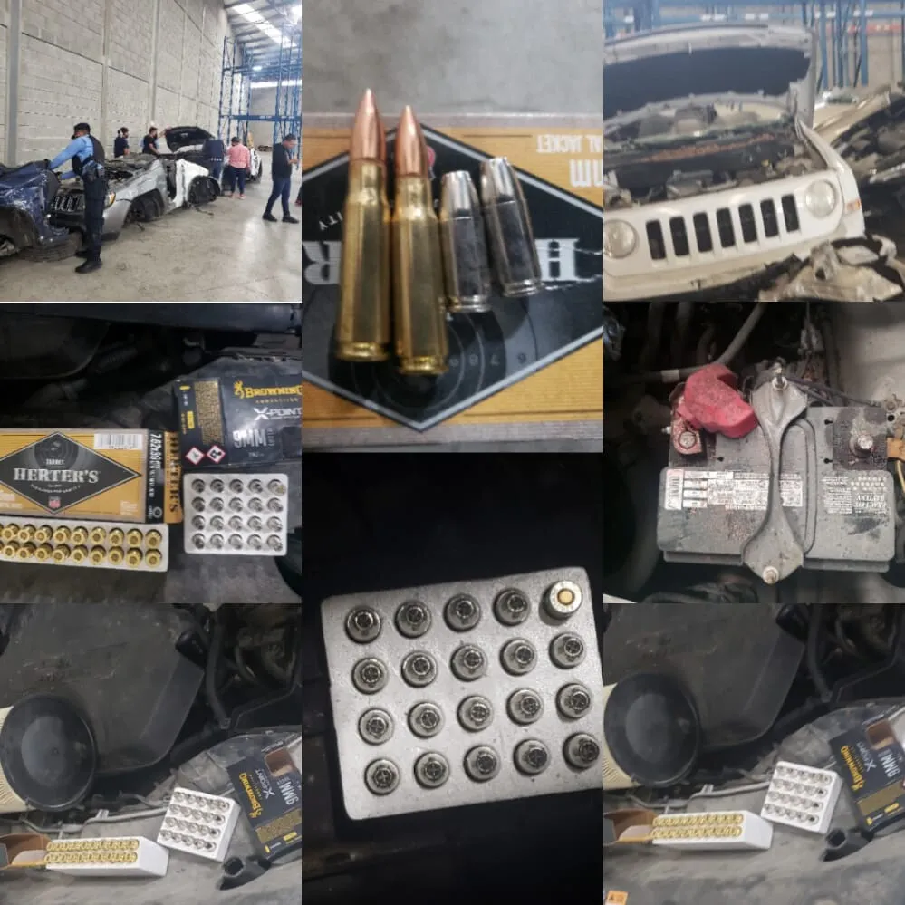 Policías de Fronteras decomisan municiones de uso prohibido en Cortés