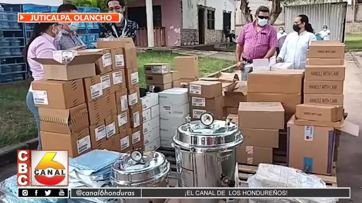 CEPUDO entrega donación al Hospital en Juticalpa, Olancho