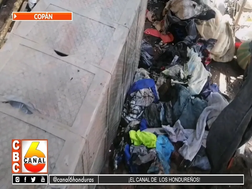 Explosión de marquetas de cuetes deja daños materiales en viviendas en Municipio de Veracruz, Copán