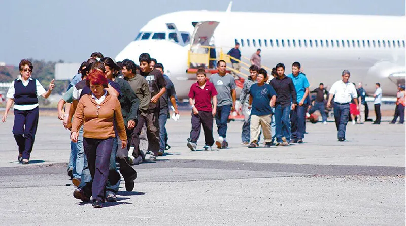 Más de 600 hondureños fueron deportados en los primeros ocho días <strong>de enero</strong>