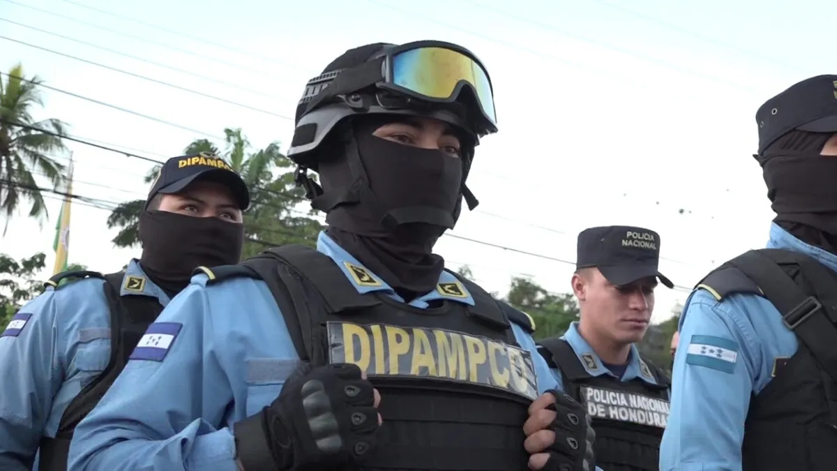 Policía Nacional en compañía de Dipampco y DNTV continúa su plan de seguridad