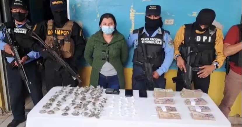 Por el tráfico de droga, DIPAMPCO captura a comerciante miembro de la banda Los Hidalgo en Copán