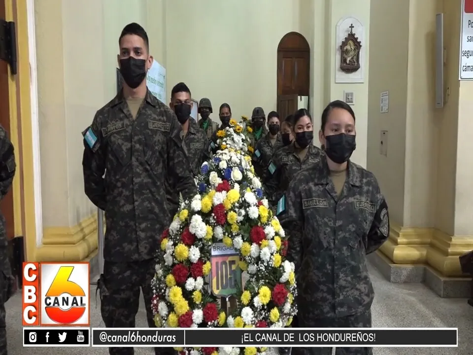 Fuerzas Armadas de Honduras participan del 276 aniversario de la Virgen de Suyapa