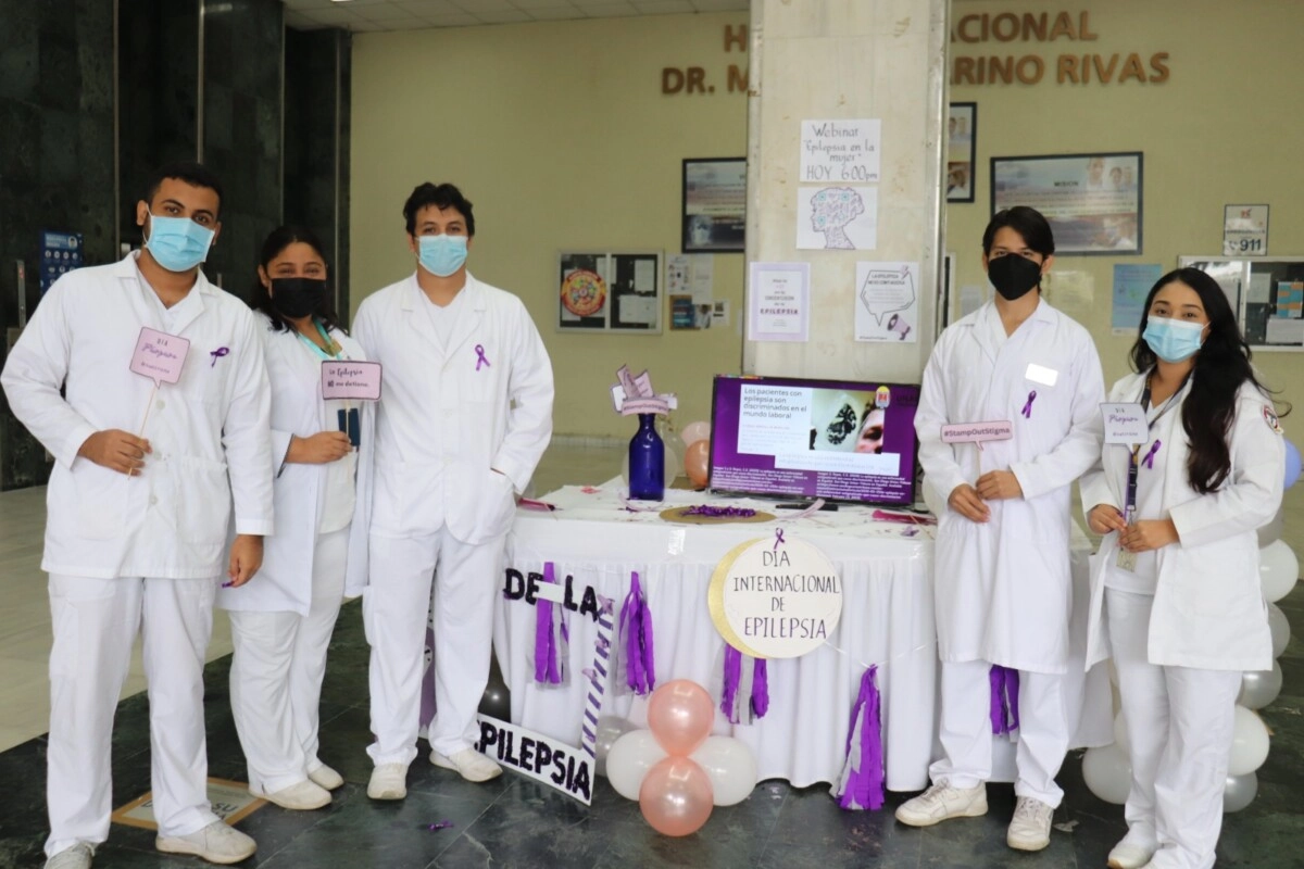 Personal del Catarino y de la UNAH, conmemoraron el Día Mundial de Lucha contra la Epilepsia
