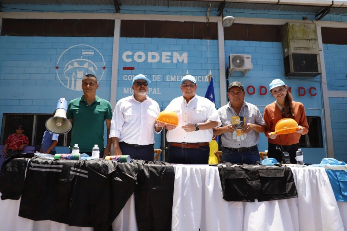 Codem recibe equipo para fortalecer su capacidad de respuesta en el Distrito Central