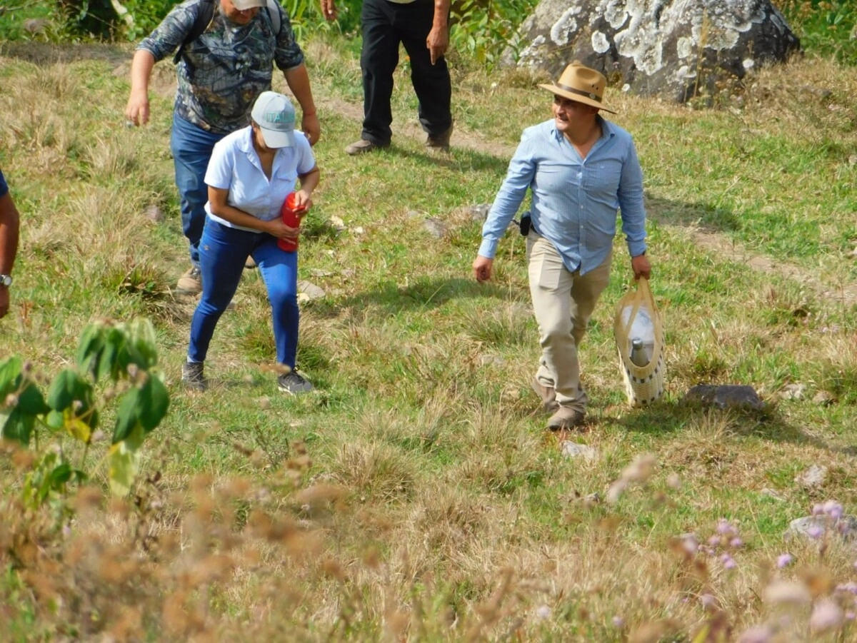 Copán: Autoridades realizan recorrido en varias fuentes de agua