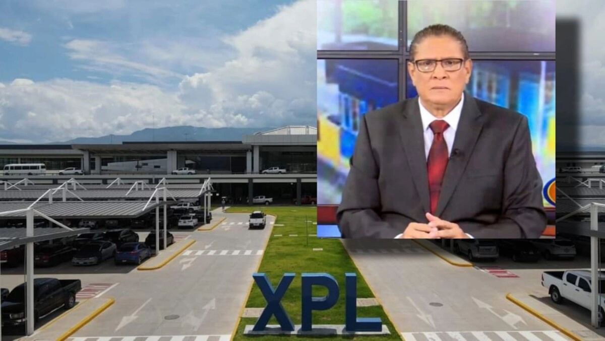 Periodista Esdras Amado López, de Canal 36, es detenido en el Aeropuerto de Palmerola por portar más de diez mil dólares no declarados