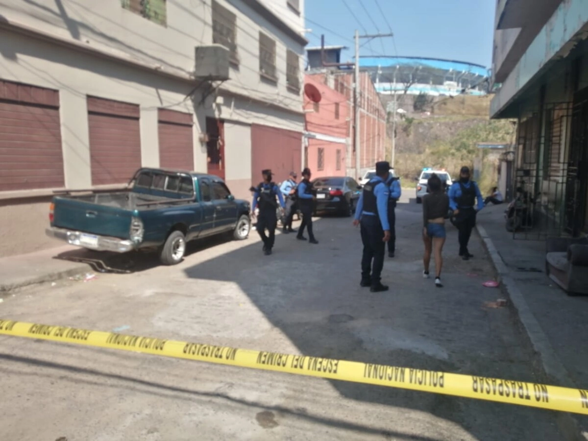 Trasciende la muerte de al menos 6 personas dentro de una cuartería, en Comayaguela