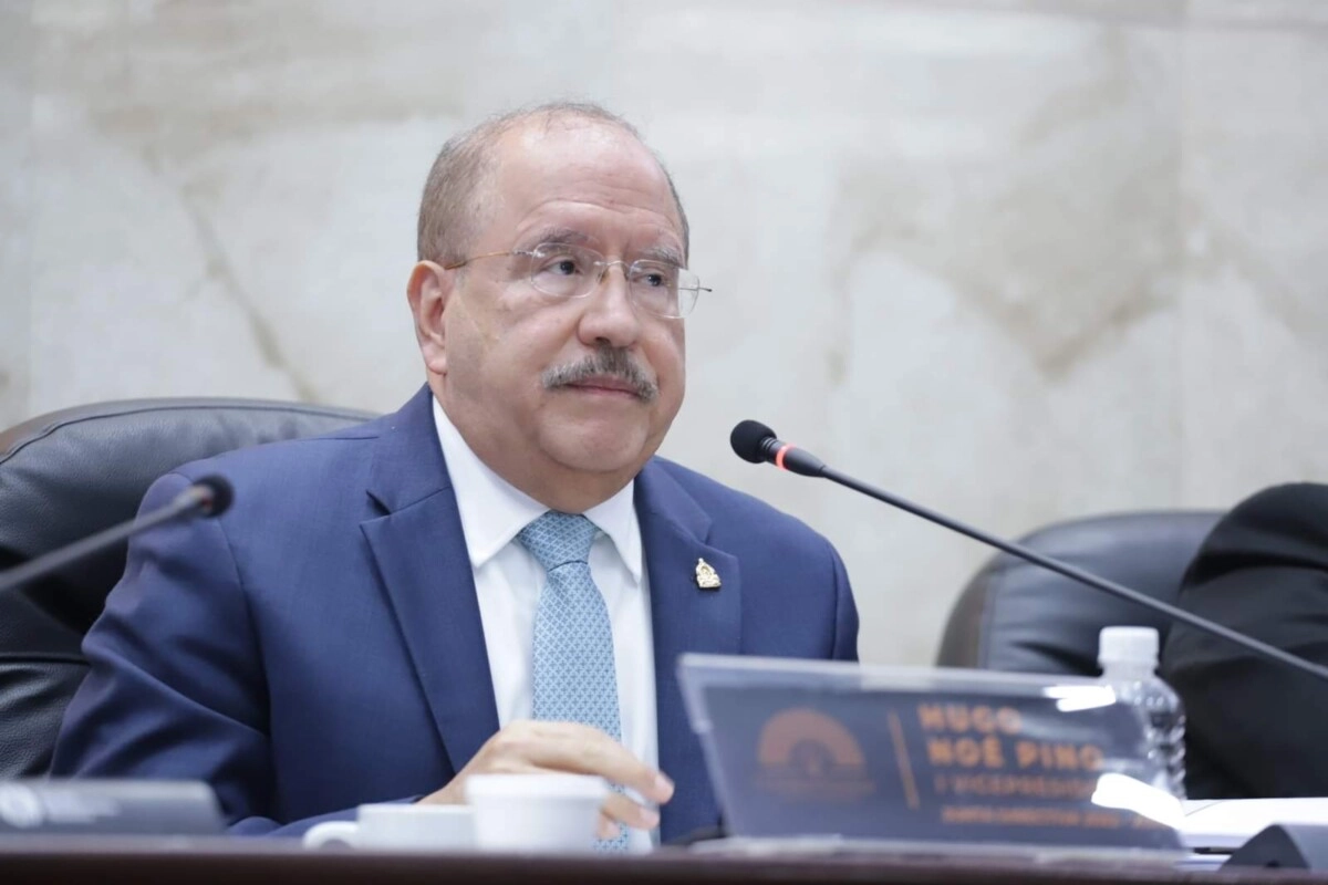 Vicepresidente Hugo Noé Pino hace un llamado al fiscal general para que se resuelva la problemática del Ministerio Público