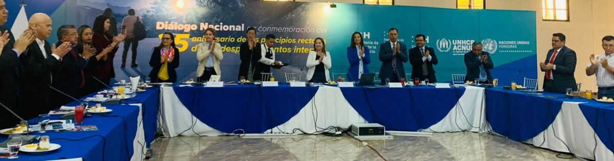 Honduras anfitrión Conmemoración del 25 Aniversario de los Principios Rectores de Desplazamiento Interno2