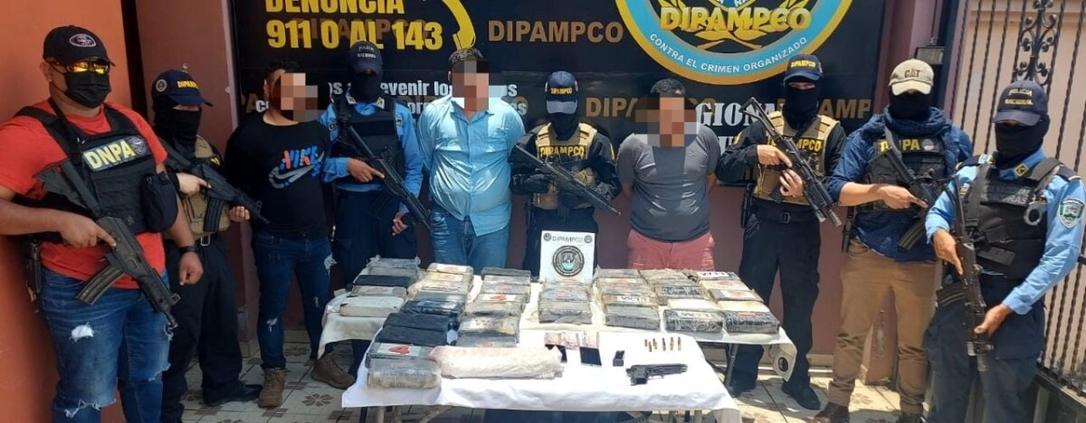 DIPAMPCO da fuerte golpe al narcotráfico en el sur del país