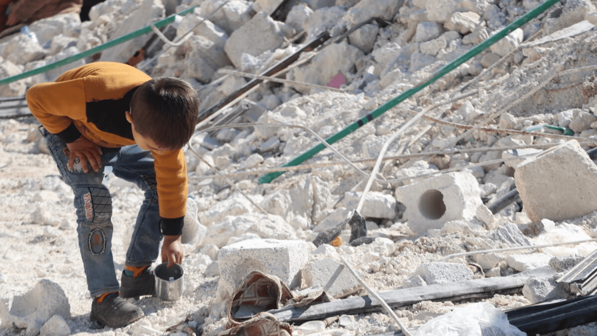 Se agudiza crisis de salud mental de niñas y niños en Siria tras los terremotos de febrero