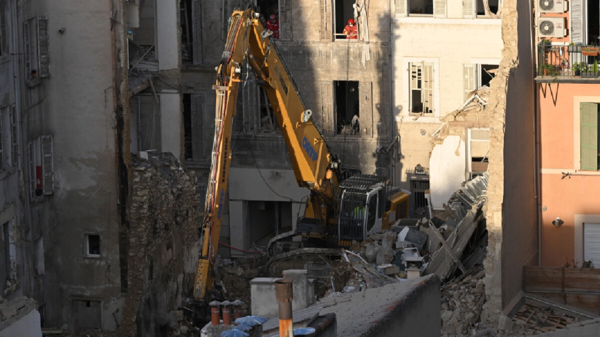 Se confirman cuatro víctimas por el colapso de un edificio residencial en Francia