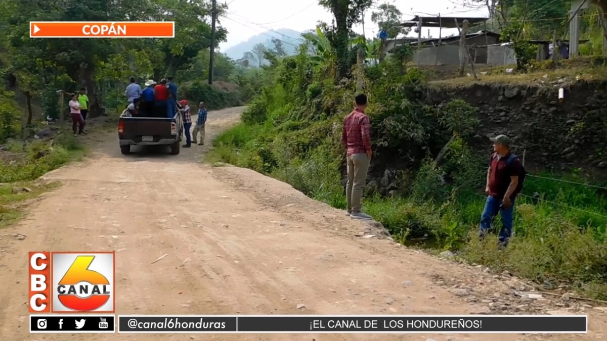 Con fondos municipales llevarán a cabo construcción de puente en comunidad de Camalote, Dolores, Copán