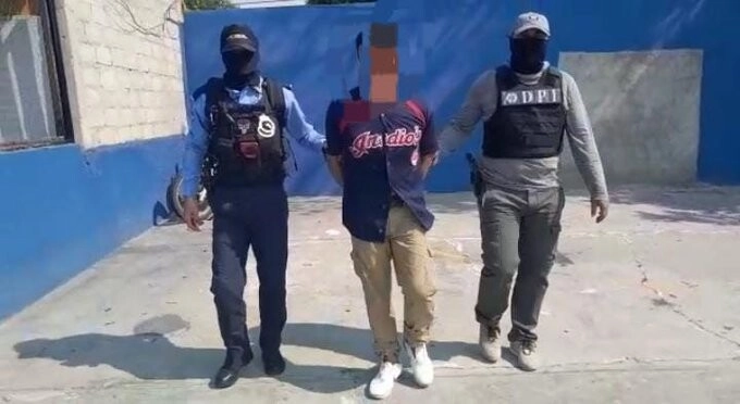 En El Paraíso, funcionarios policiales capturan sujeto y le ejecutan orden judicial por el delito de tráfico de droga