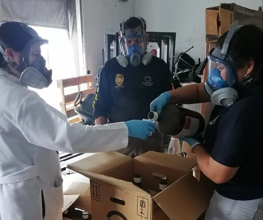 Ministerio Público ejecuta operativos en la zona sur para evitar el desvío de precursores químicos para la elaboración de “tusibi” o “cocaína rosa”
