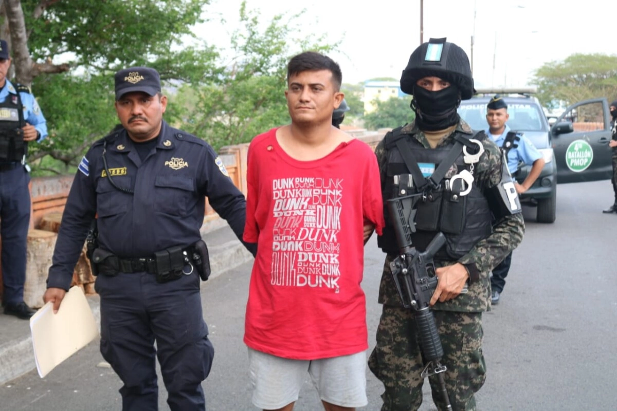 PMOP captura en Amapala a salvadoreño miembro de estructuras criminales