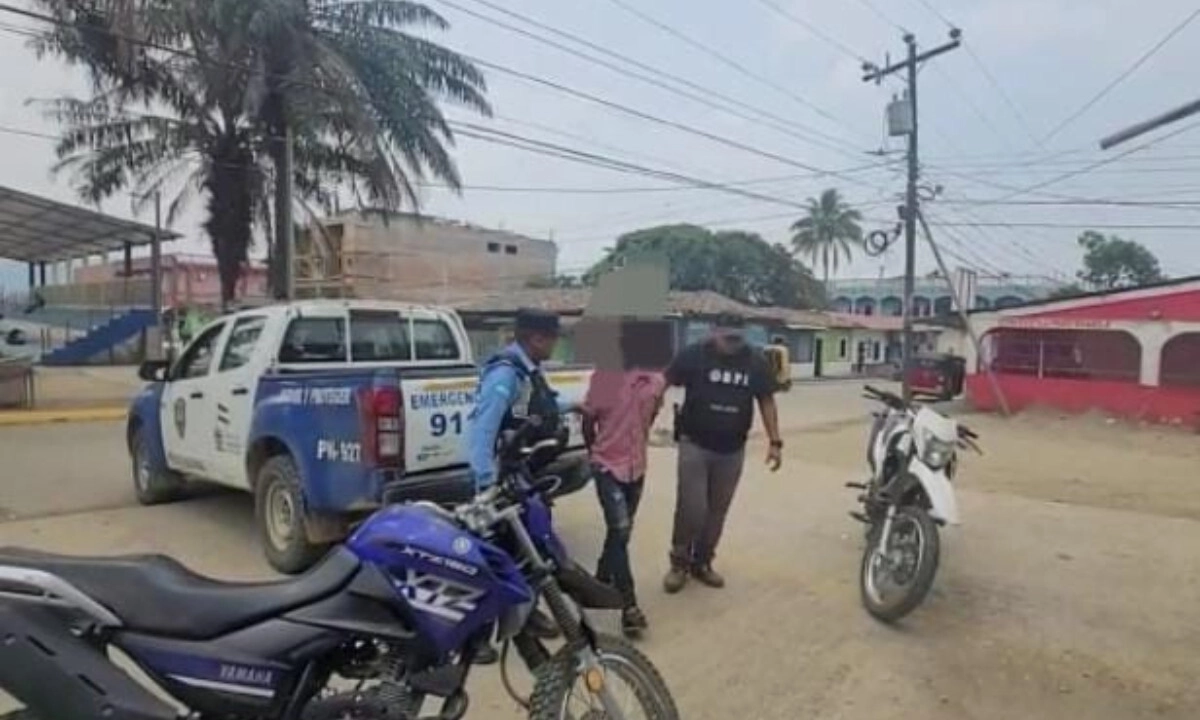 Policía Nacional captura a sujeto por el delito de tráfico de droga en Trojes