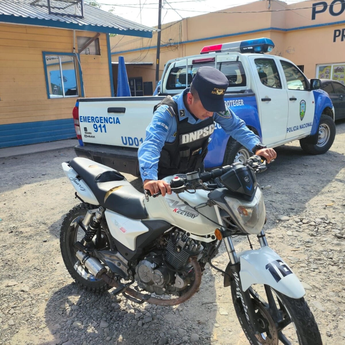 En La Ceiba, confiscan motocicletas supuestamente relacionadas con extorsiones y crimen organizado 02