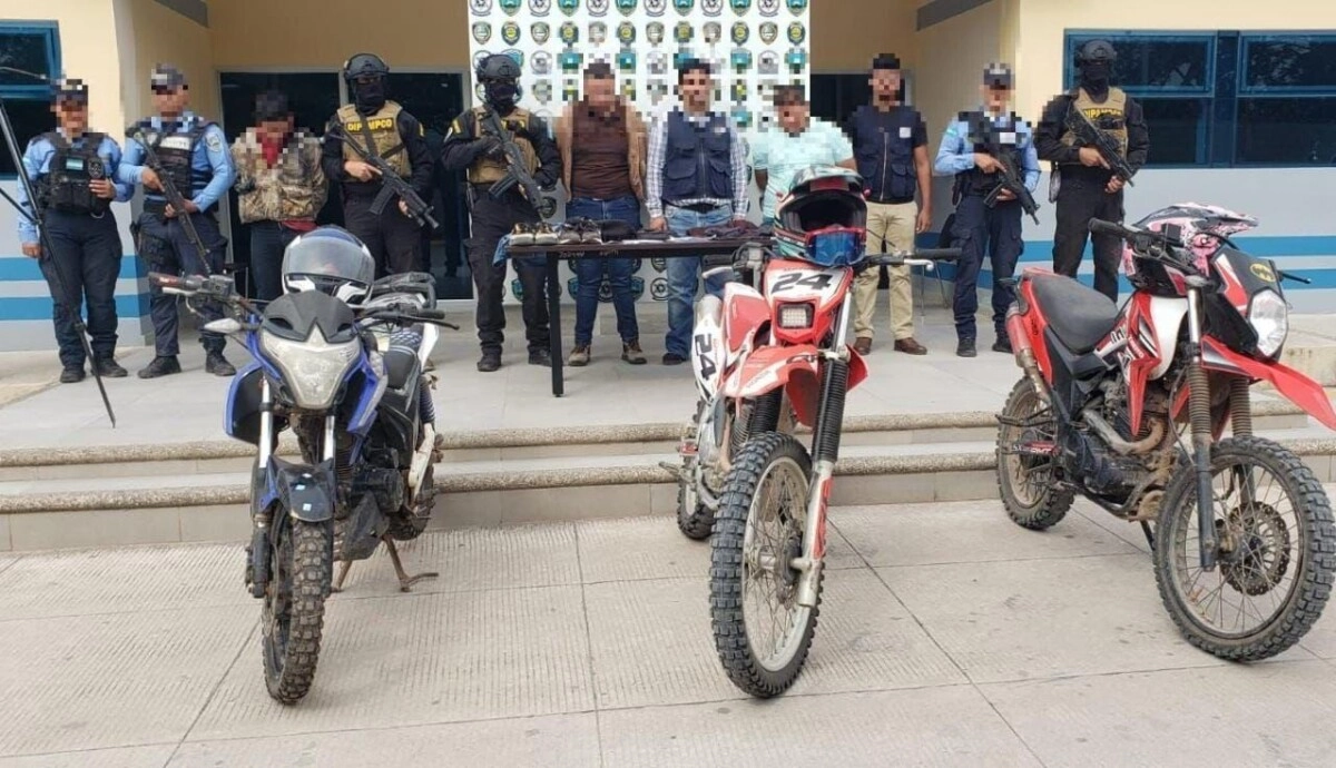 En Siguatepeque ejecutan captura de una banda de extorsionadores y un individuo por tráfico de drogas 02
