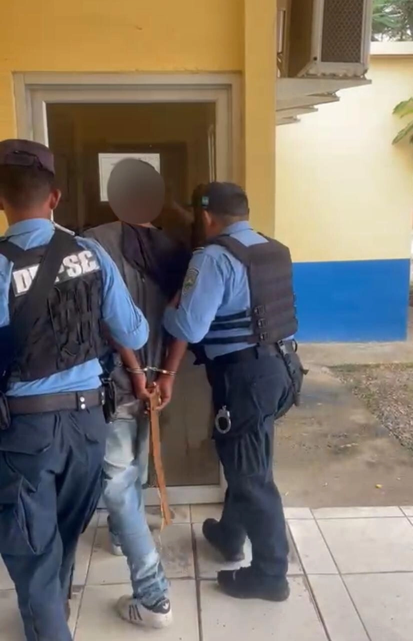 Un presunto integrante del grupo delictivo organizado MS-1 es arrestado en Cofradía, Cortés 02