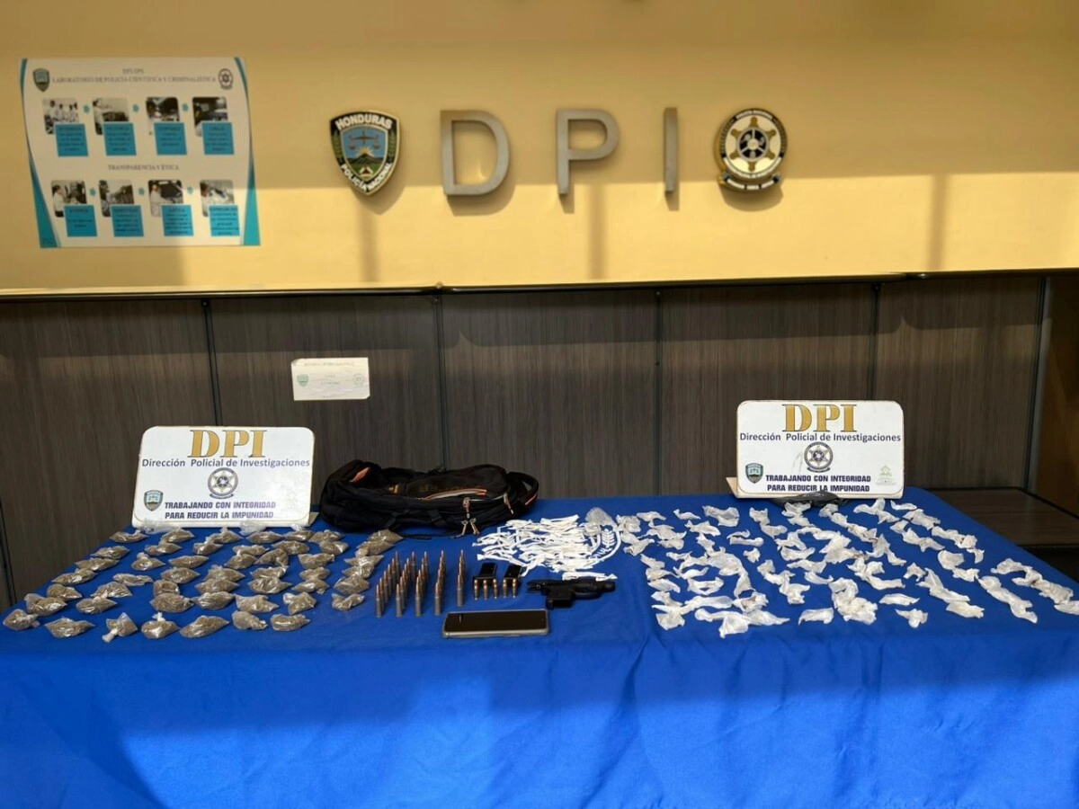 DPI detiene a alias El Chele encargado del almacenamiento, distribución y traslado de droga de la MS-13 en San Pedro Sula 03