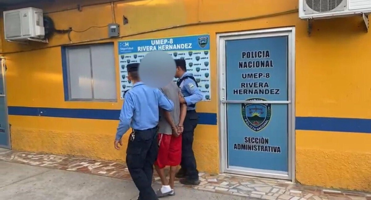 Por el supuesto delito de tentativa de robo es capturada un ciudadano en San Pedro Sula03