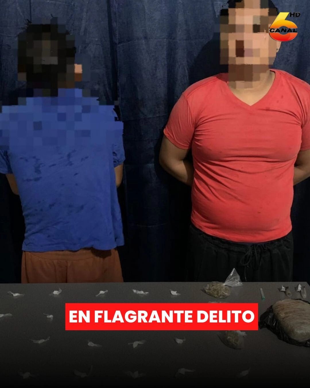 Alias El “flaco” De 16 Años Y Su Cómplice, Aprehendidos Como Presuntos Autores De Varias Sustancias Ilícitas En Sonaguera, Colón