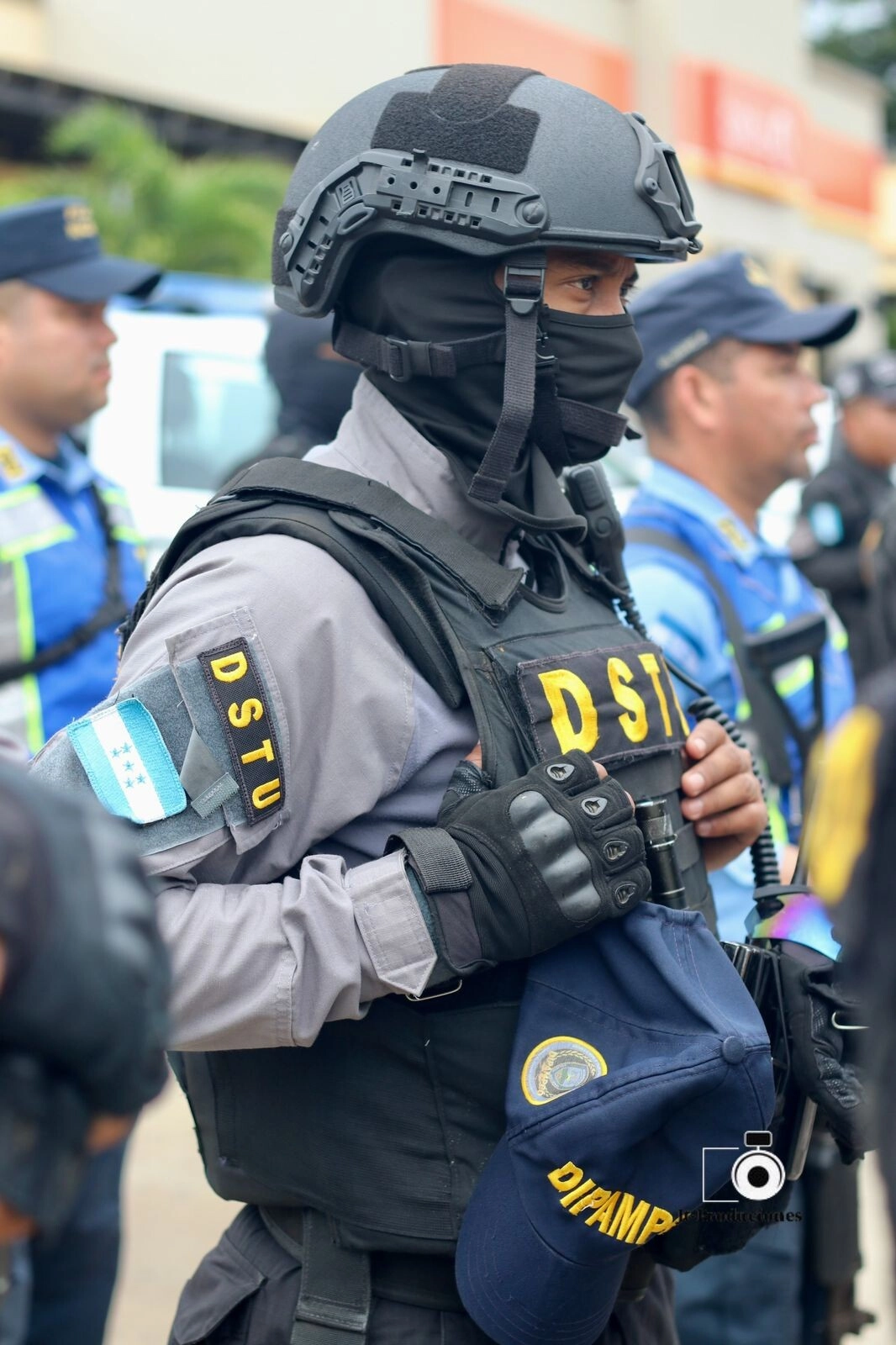 Diferentes direcciones policiales asignados la UMEP-15 Catacamas Olancho se preparan para brindar seguridad en el sector de responsabilidad