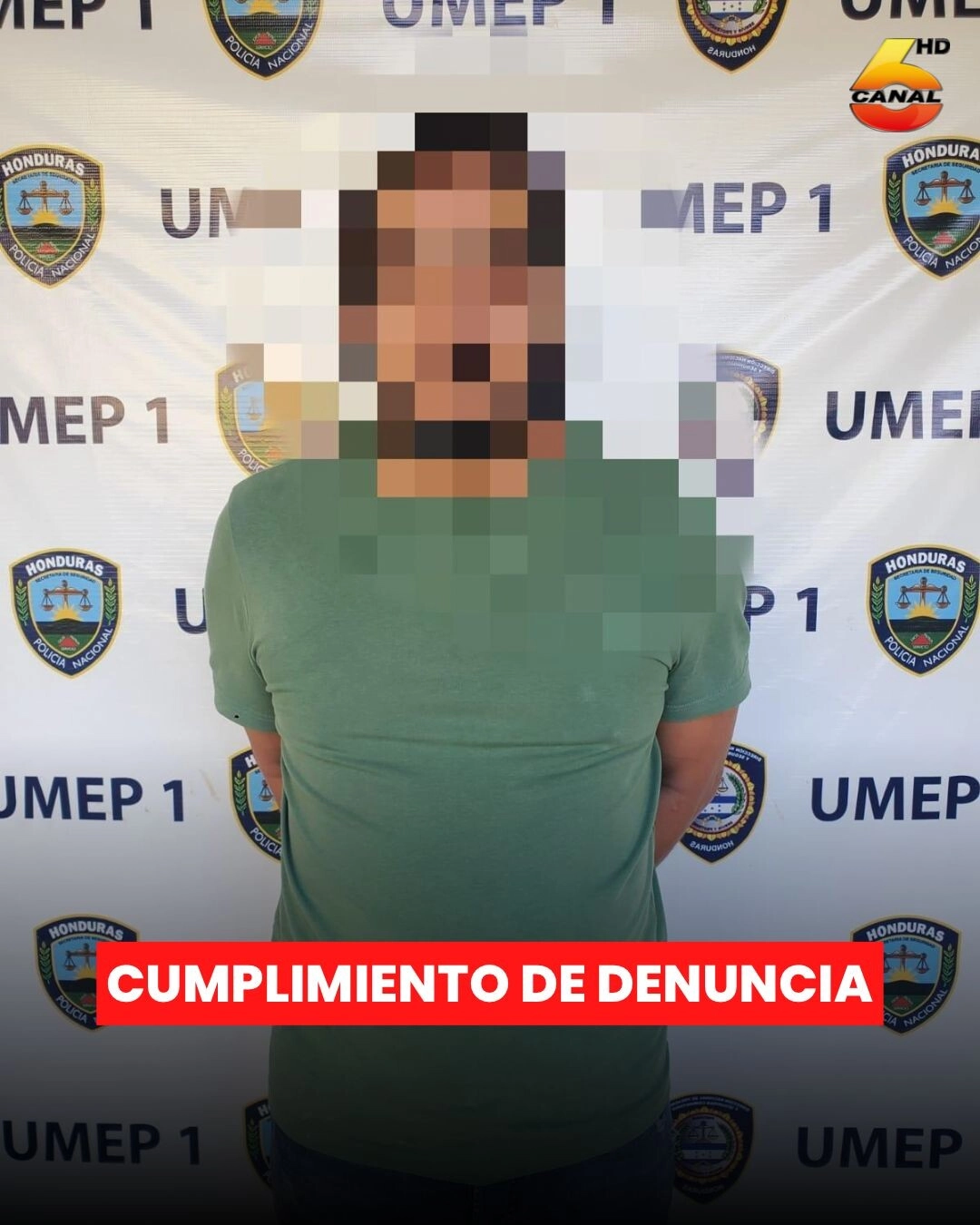Por El Delito De Maltrato Familiar, Agentes De La Umep 1 Arrestan A Sujeto En Tegucigalpa