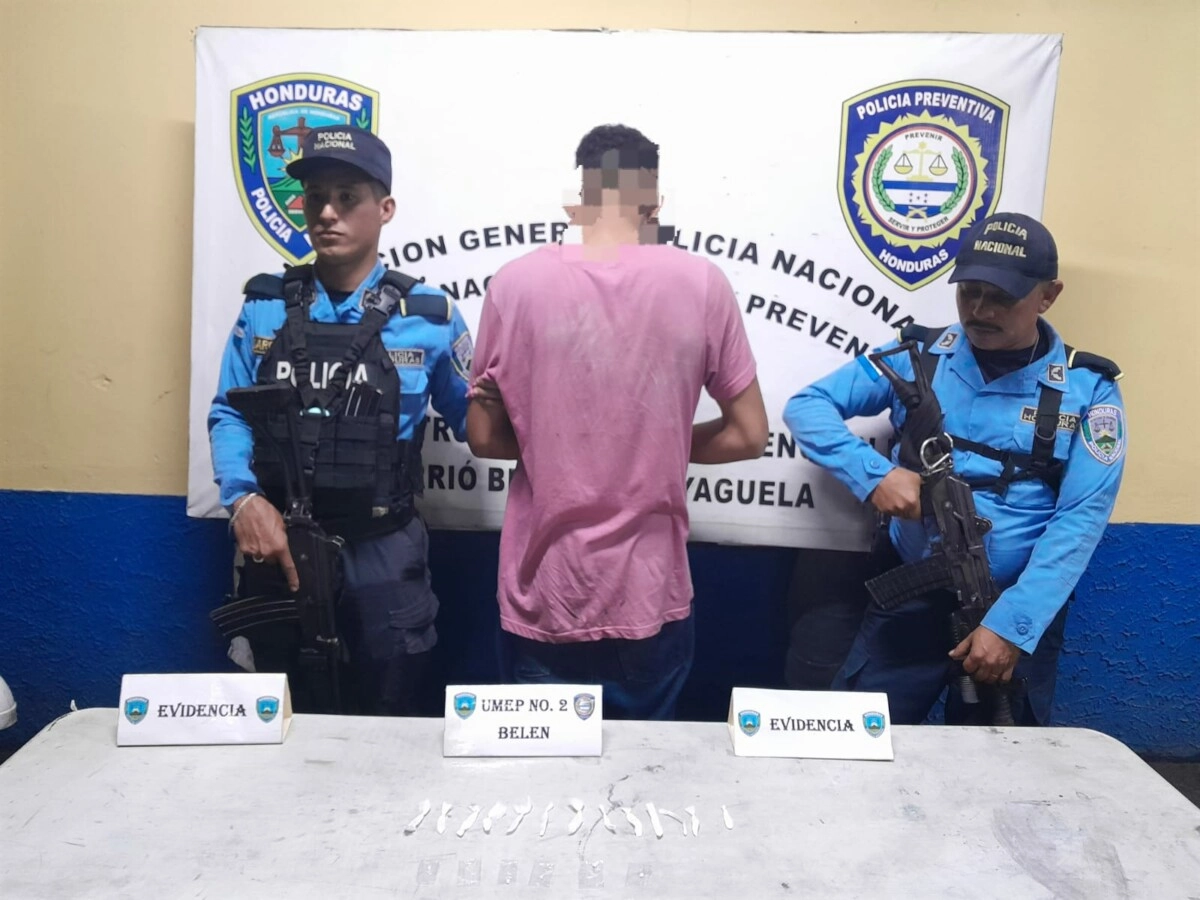 Por la infracción penal de tráfico de drogas dos menores son requeridos por agentes de la UMEP-02 en Comayagüela03