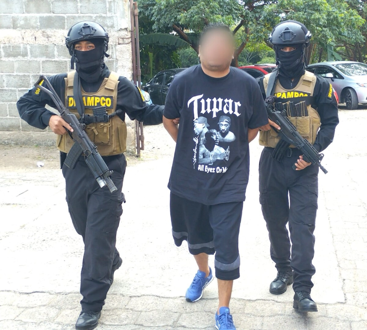 DIPAMPCO captura a coordinador de extorsión de la Pandilla 18 en la capital