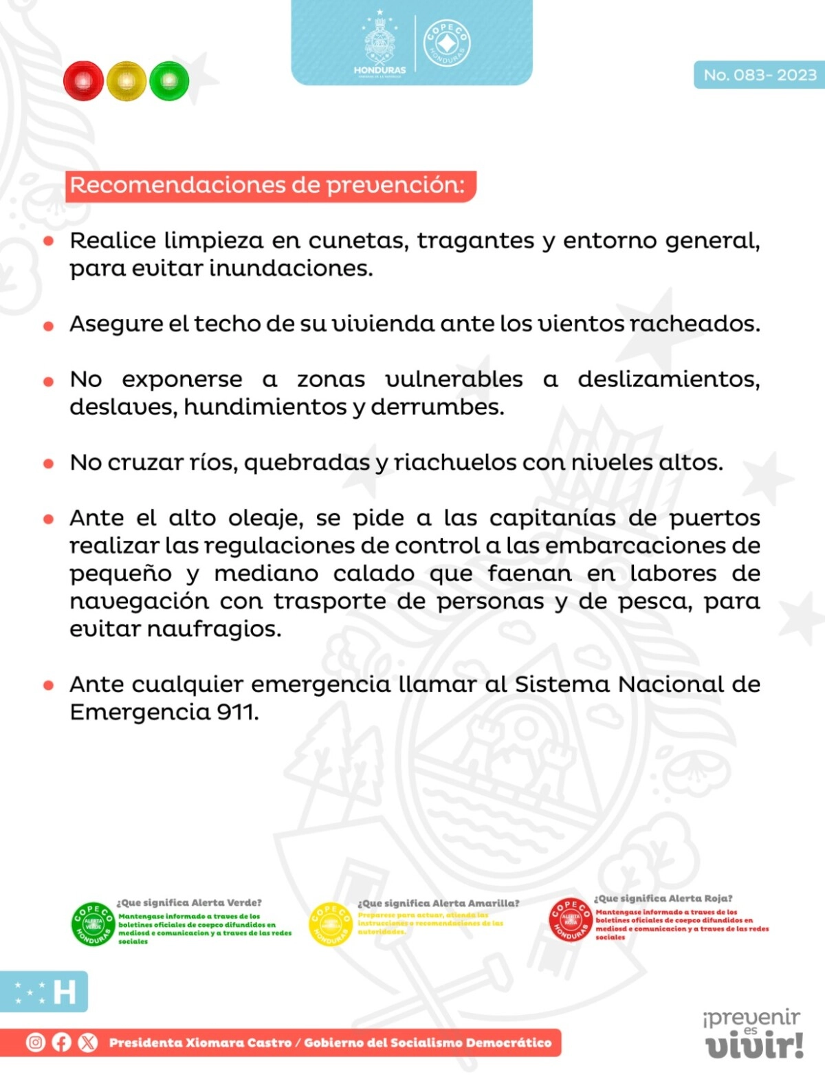 Mapa De Zonas De Alerta Ante La Llegada De Frío Y Otros. 03