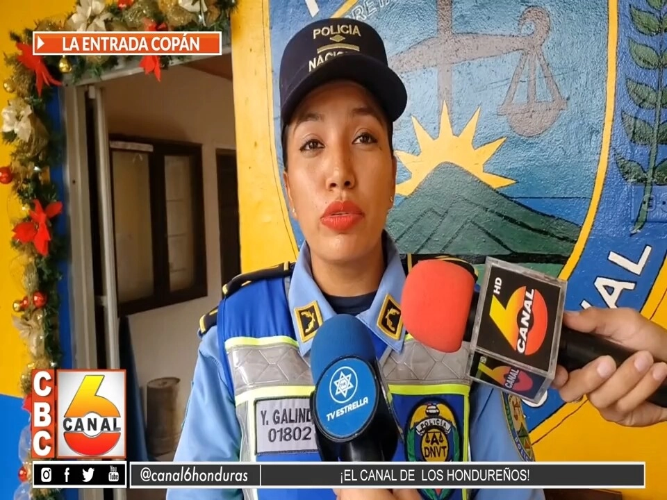 Por Primera Vez Una Mujer Policía Como Jefa De Vialidad Y Transporte En Copán Cbc Canal 6 0454