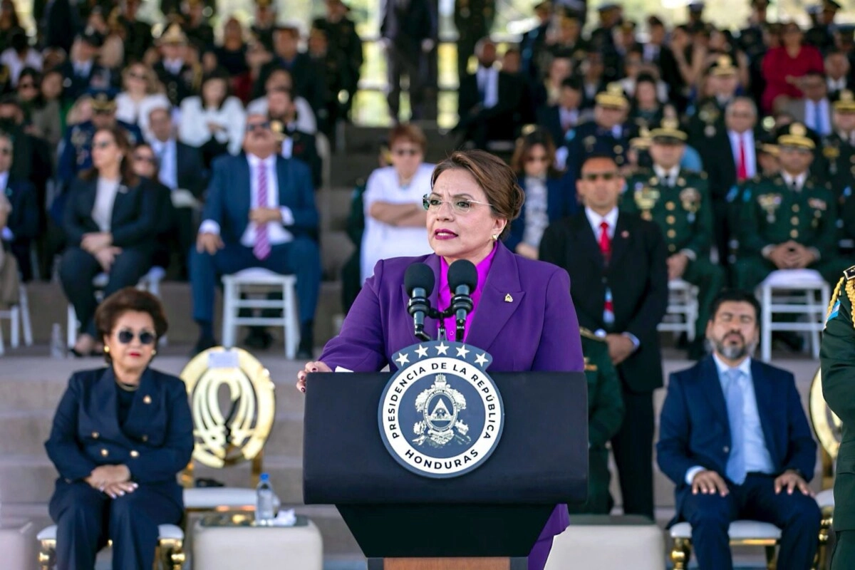 Presidenta Xiomara Castro Lidera Traspaso De Mando De Las