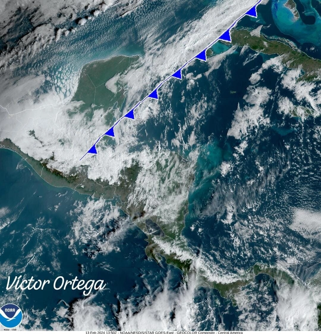 Frente frío débil afecta la zona norte de Honduras CBC Canal 6