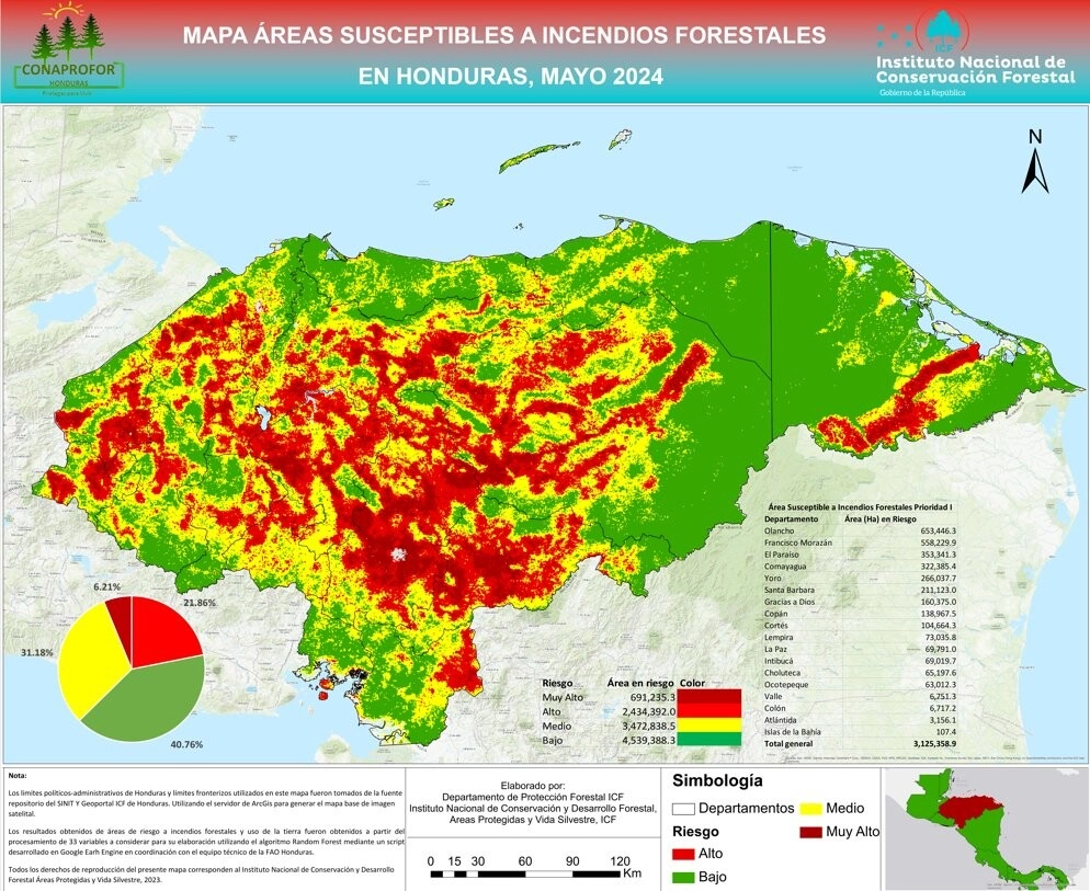 Aprobadas Zonas De Riesgo Para Incendios Y Enfermedades Forestales