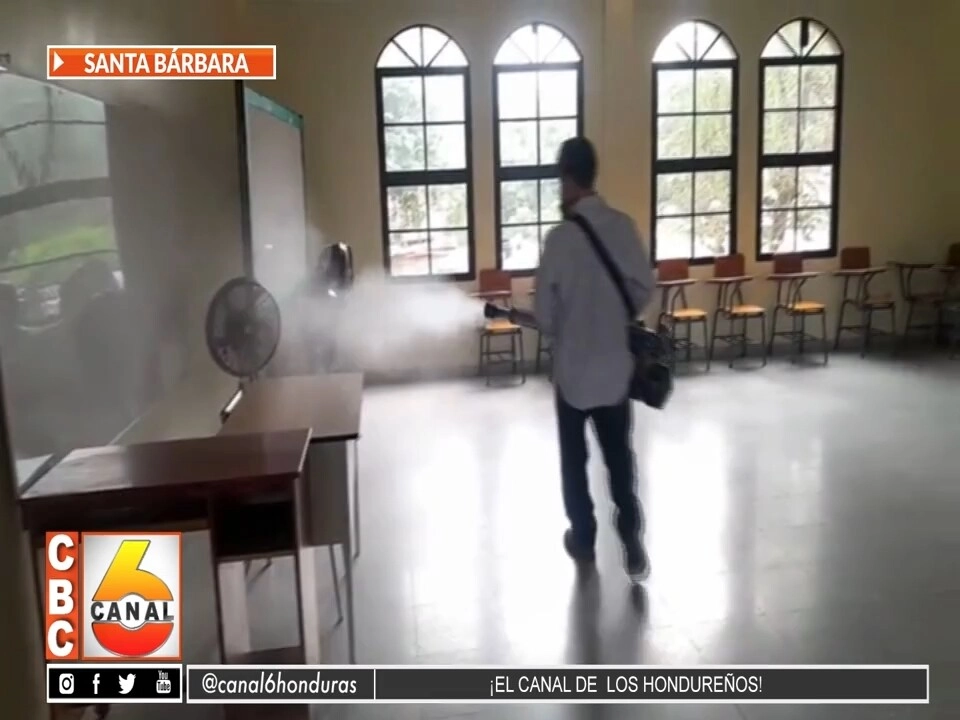 Fumigan Centros Educativos Previo Al Inicio De Clases